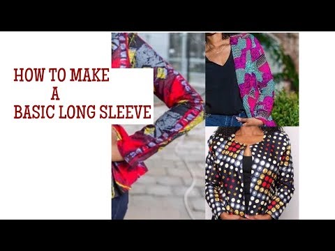 HOW TO MAKE A BASIC LONG SLEEVE (EASY)