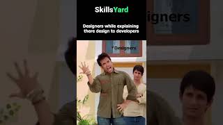 Designers Explaining their design  #webcoding #programming #shorts #memes #funny #funnyvideo