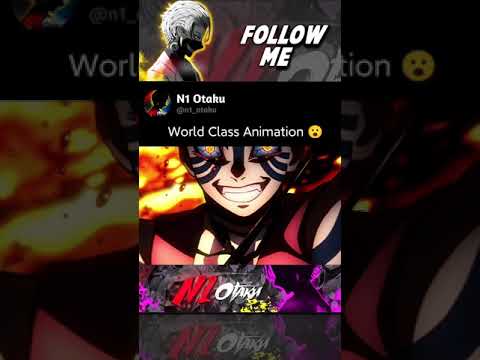 World Class Animation || Demon slayer #Shorts
