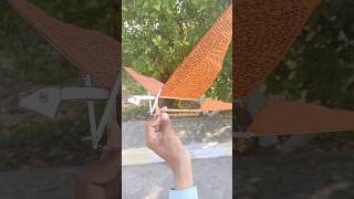How To Make Rubber Band Ornithopter - Flying Bird Very Easy At Home