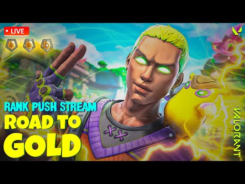 Valorant - Rank Push or Uninstall | Gold 3 - Rank Push | #valorant #valorantindia