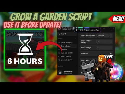 BEST GROW A GARDEN SCRIPT 2025 | PASTE-BIN | OCTOBER (🟢WORKING)