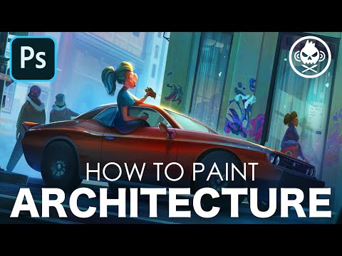 How To Paint Architecture + My Setup