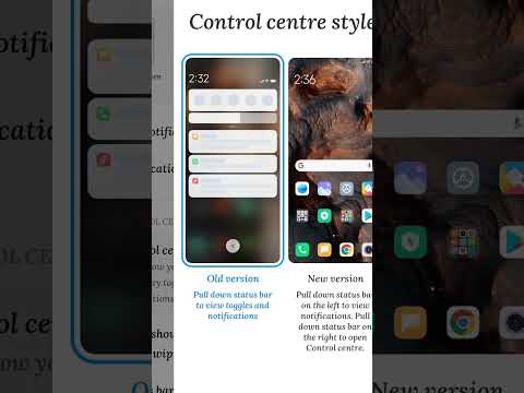 how to change your Control centre style