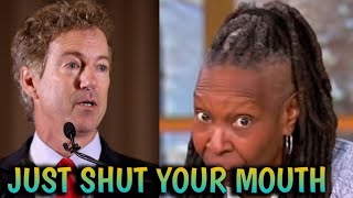 Rand Paul Obliterates 'The View' as Whoopi Goldberg Loses Control.