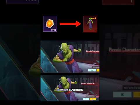 Free Coins Luck in BGMI | Free Piccolo Character | Dragon Ball Z event #bgmi  #pubg