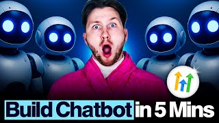 GoHighLevel AI Chatbot Tutorial V4 – Build in 5 Mins!