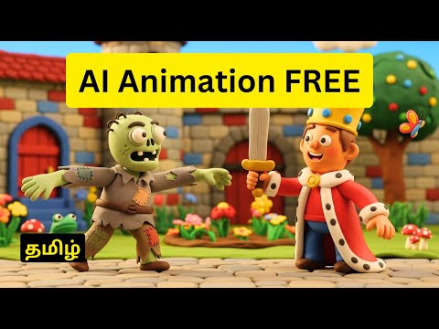 AI Animation Video Generator for FREE Tamil | Kids Faceless YouTube Channel Ideas in Tamil
