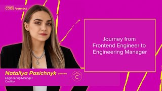 Journey from Frontend Engineer to Engineering Manager