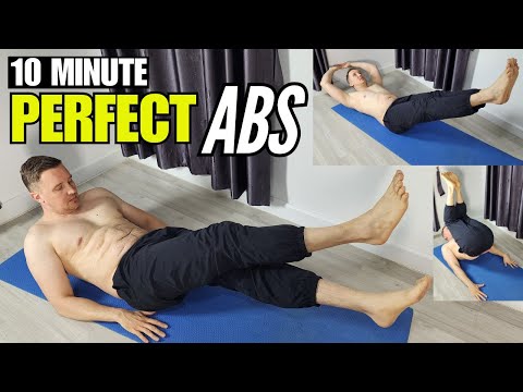 10 Minute ABS Workout At Home Without Equipment