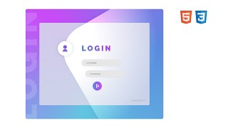 Modern Login | Sign In Page | UI Design To HTML and CSS | Linear | Conic Gradient | Box Shadow