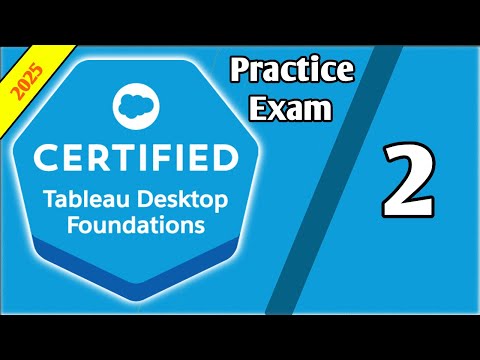 Tableau Desktop Specialist Exam Questions - Part 2!