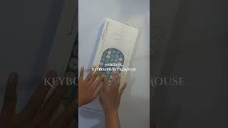 Wireless Keyboard Set Mouse #wirelesskeyboardandmouse #keyboard #keyboardandmousesetup #fyp #fypage