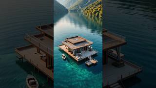 Luxury Floating Boathouse Tour 🌊✨ | Ultimate Waterfront Living!