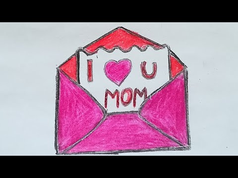 How to draw love you mom. How to draw I love u mom.How to draw I love you mummy.