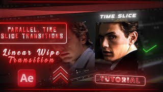Linear Wipe Parallel Trending Transition Tutorial | After Effects