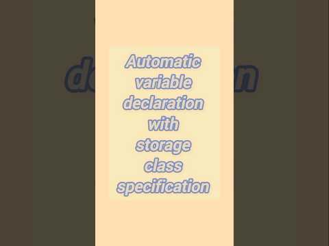 Scope of auto variable #short #c #shorts