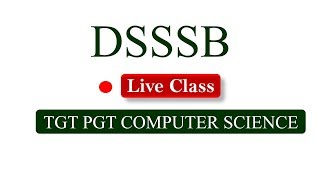 DSSSB TGT Computer Science  MCQ || Lecture 5 || DSSSB PGT || KVS || NTA UGC NET Computer Science