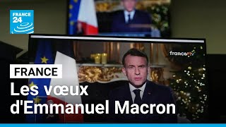 "Unity, strength, hope": Macron calls for making 2026 a "useful" year • FRANCE 24
