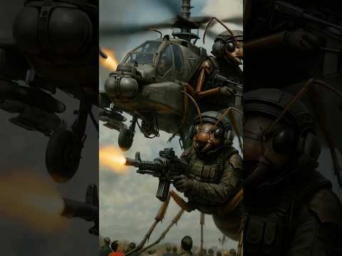Breaking News: Ants Now Have Attack Helicopters! 😳😂