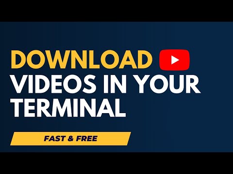 Download videos from Youtube & other sites in Your Terminal - Linux, Windows, macOS