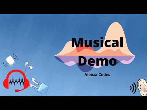 Musical Demo WebPage Project 54  | Episode 32  | Aleeza Codes