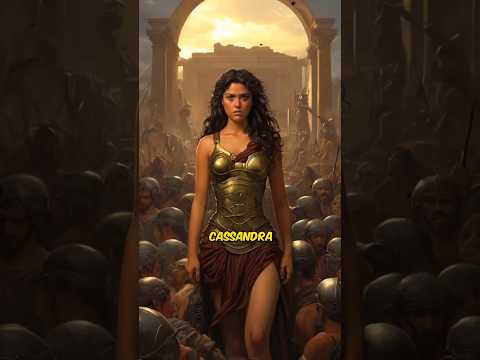 Cassandra : Cursed Virgin of Troy #shorts #historicalmoments #mythology #history