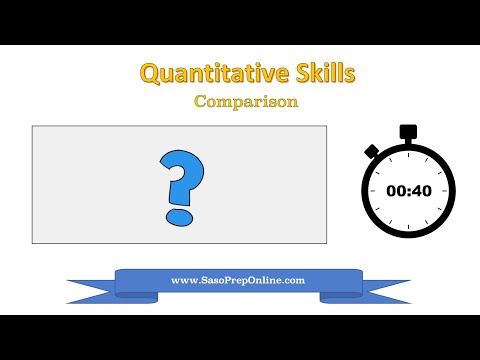 HSPT Prep: Quantitative Skills - Comparison