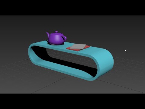 HOW TO MAKE OVEL CENTER TABLE IN 3DS MAX..?