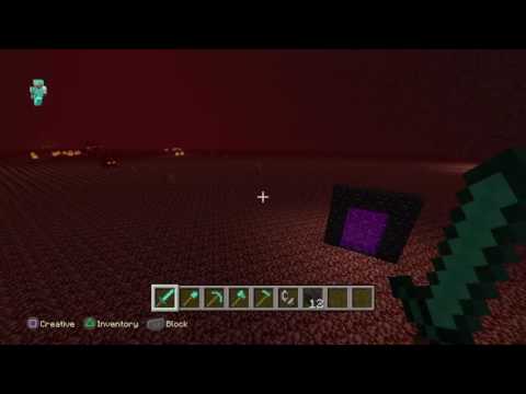 The most easy way  to build a nether portal legit 100/