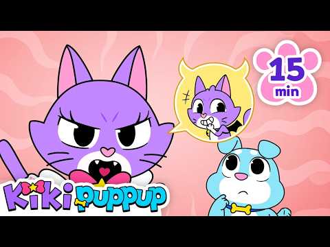 ​@Kikipuppup I'm angry with my brother! | +Compilation | Sibling song | Animal Nursery Rhymes