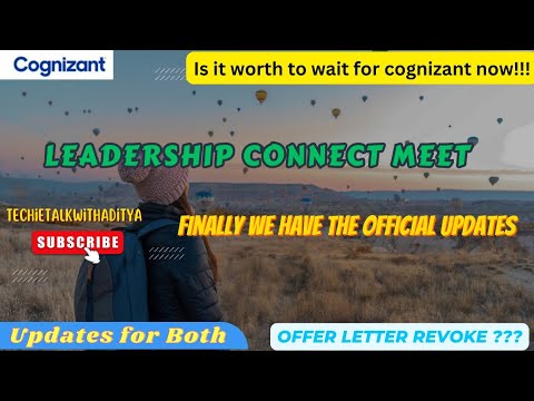 Cognizant Onboarding update |  Leader meet| 6th July | Again delay | will they revoke offer 😡