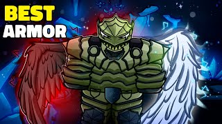 Forging FULL RAVEN ARMOR in The Forge Roblox