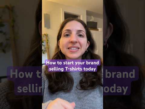 How to start your #clothingbrand selling Tshirts today #fashionbrand #fashiondesigner