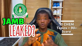 10 Most repeated and must master topics in JAMB chemistry!