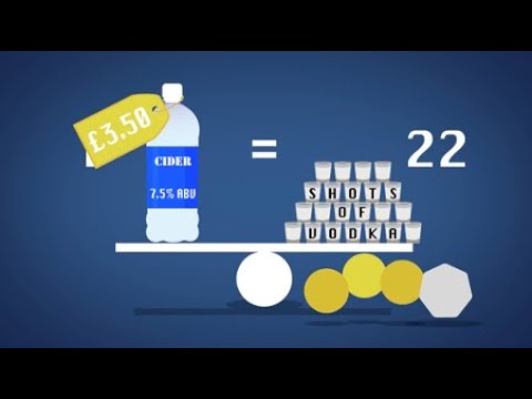 The problems of cheap, high strength alcohol
