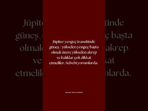 Jüpiter Yengeç Transiti Yükselen Yengeç Başta Olmak Üzere Sanıldığından Farklı Etki Getirecek
