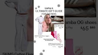 the ultimate SISTER gift guide!🎁 💌  #giftguide #giftideas #sistergiftideas #christmasgifts #shorts