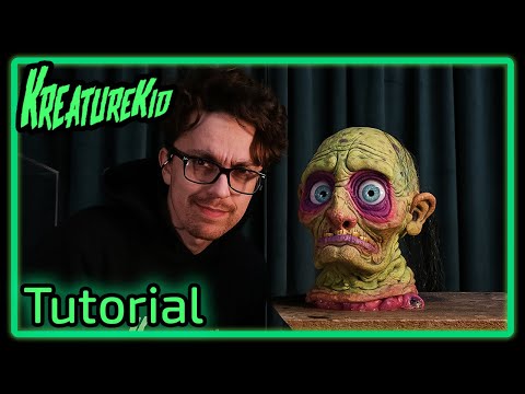Using Oswald the Animatronic Zombie Head