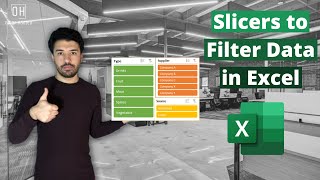 Excel Slicers to Filter Data (Interactive Filters Dashboard)