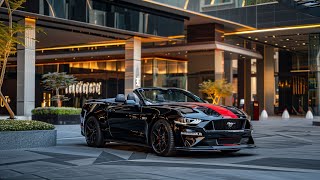 2026 Ford Mustang GT Convertible — The Black & Red Monster That Dominates the Streets!