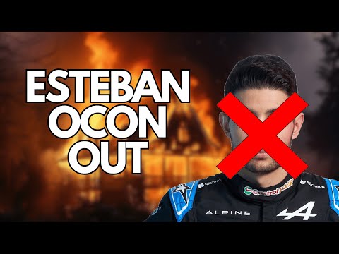 ¡ESTEBAN OCON FUERA DE ALPINE A FIN DE AÑO!