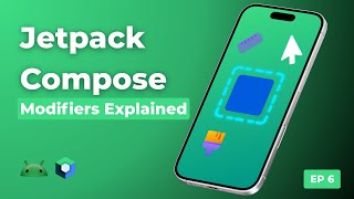 Modifiers in Jetpack Compose Explained | Padding, Background, Shape & Clickable (EP 6)