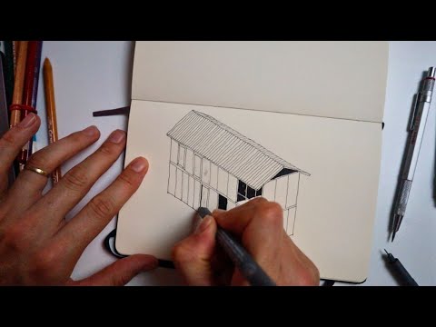 Architectural Sketching Practice (Isometric Drawing)