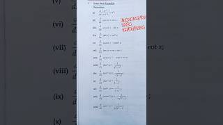 Differentiation formula class12 #differentiation #class12math #stateboardmath