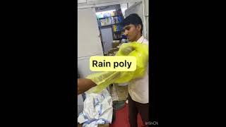 USE AND THROW RAIN COAT #rain #rainbowsixsiege #rainyday #umbrella #raincoats #B2B  #youtubeshorts