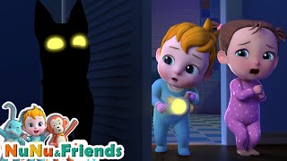 Monster in the Dark | Kids song & Nursery Rhymes - NuNu Tv Animal Time