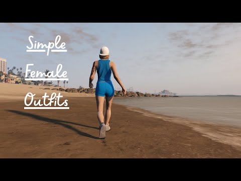 GTA 5 Online Simple Female Outfits! 2023 (Ps4/5, Xbox X&S, PC) #gtaoutfits #gtaoutfit #gta