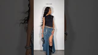 1 skirt 3 ways #ootd #style #fashion #outfitideas #maximalistfashion #fashionnova #fashionista