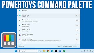 The New Microsoft PowerToys Command Palette Tool